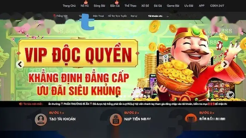 hũ lũy tiến Nổ hũ