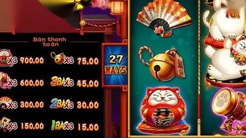 cộng đường ăn và hũ Jackpot